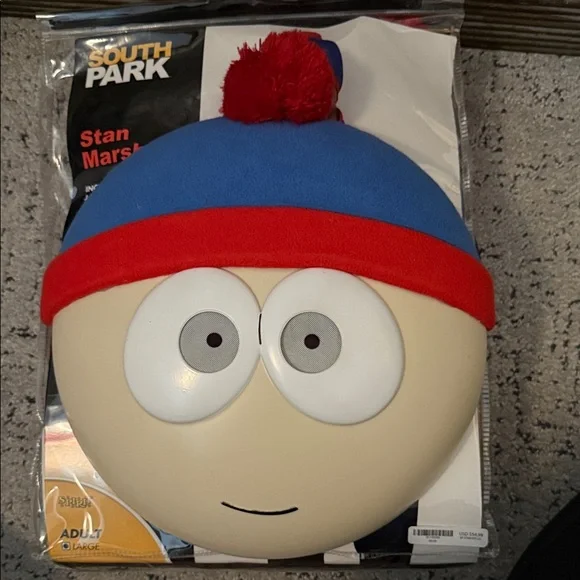 South Park Stan Marsh Costume with Mask - Picture 2 of 4